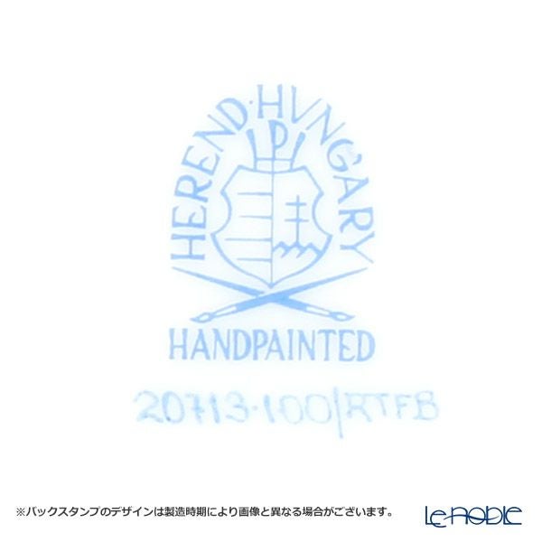 ヘレンド (HEREND) ローズチューリップブルー RTFB チョコレートカップ＆ソーサー 00713-0-00