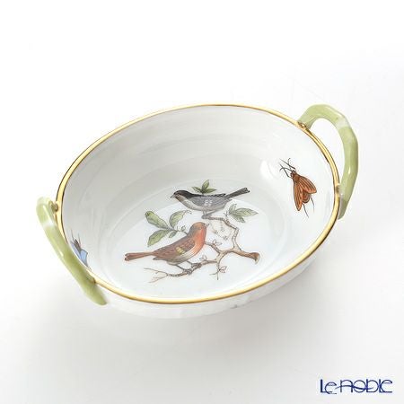 ヘレンド ロスチャイルドバード 07423-0-00 ハンドル付きリング入れ