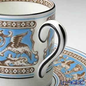 ウェッジウッド（Wedgwood） フロレンティーン ターコイズ コーヒーカップ＆ソーサー（ボンド）100ml