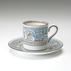 ウェッジウッド（Wedgwood） フロレンティーン ターコイズ コーヒーカップ＆ソーサー（ボンド）100ml