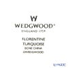 ウェッジウッド（Wedgwood） フロレンティーン ターコイズ ブレッド＆バタープレート 27cm