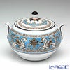 ウェッジウッド（Wedgwood） フロレンティーン ターコイズ シュガーボックス（ティー） L 9cm