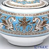 ウェッジウッド（Wedgwood） フロレンティーン ターコイズ シュガーボックス（ティー） L 9cm