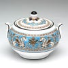 ウェッジウッド（Wedgwood） フロレンティーン ターコイズ シュガーボックス（ティー） L 9cm