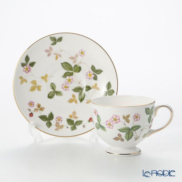 ウェッジウッド（Wedgwood） ワイルドストロベリー ティーカップ＆ソーサー（リー）200ml