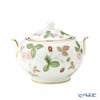 ウェッジウッド（Wedgwood） ワイルドストロベリー シュガーボックス（ティー） S 8cm