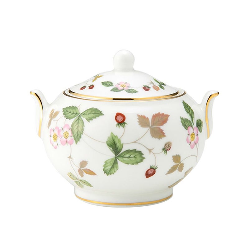 ウェッジウッド（Wedgwood） ワイルドストロベリー シュガーボックス（ティー） S 8cm