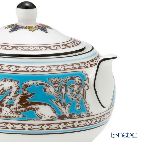 ウェッジウッド（Wedgwood） フロレンティーン ターコイズ シュガーボックス（ティー） S 8cm