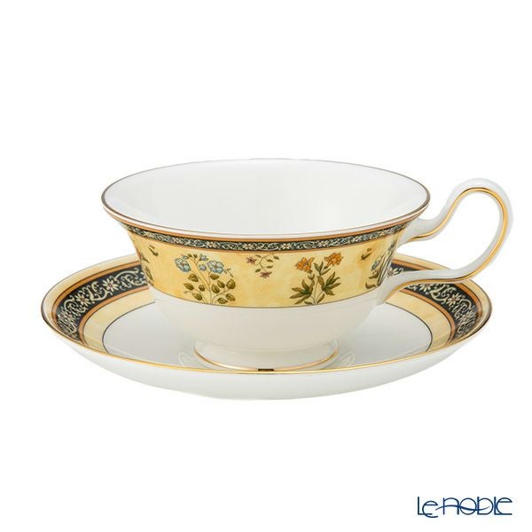 ウェッジウッド（Wedgwood） インディア ティーカップ＆ソーサー（ピオニー）