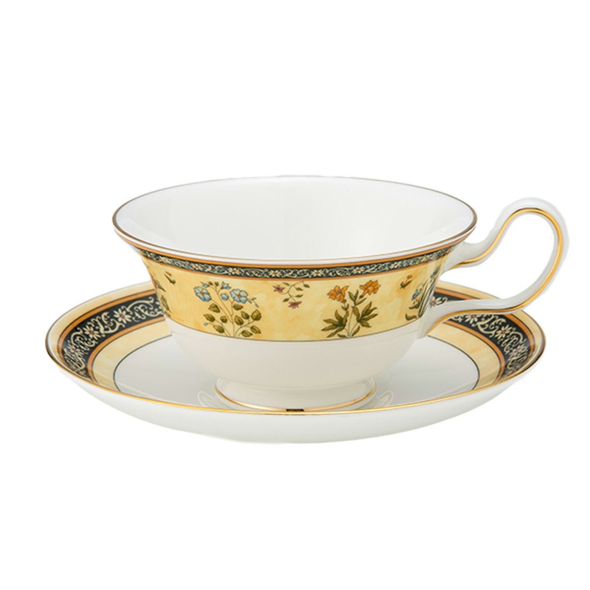 ウェッジウッド（Wedgwood） インディア ティーカップ＆ソーサー（ピオニー）