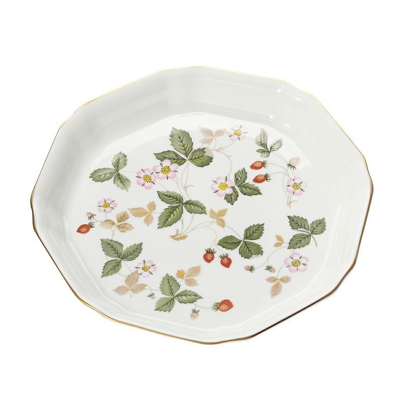 ウェッジウッド（Wedgwood） ワイルドストロベリー オクタゴナルディッシュ L 24cm