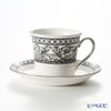 ウェッジウッド（Wedgwood） コントラスト フロレンティーン コーヒーカップ＆ソーサー（デルフィ） 80ml