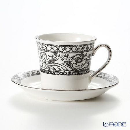ウェッジウッド（Wedgwood） コントラスト フロレンティーン コーヒーカップ＆ソーサー（デルフィ） 80ml