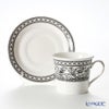 ウェッジウッド（Wedgwood） コントラスト フロレンティーン コーヒーカップ＆ソーサー（デルフィ） 80ml