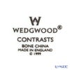 ウェッジウッド（Wedgwood） コントラスト フロレンティーン コーヒーカップ＆ソーサー（デルフィ） 80ml
