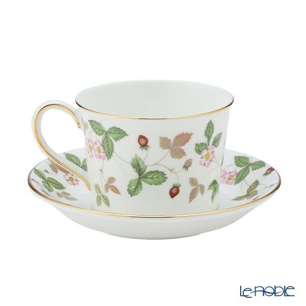 ウェッジウッド（Wedgwood） ワイルドストロベリー ティーカップ＆ソーサー（デルフィ）200ml