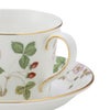 ウェッジウッド（Wedgwood） ワイルドストロベリー ティーカップ＆ソーサー（デルフィ）200ml