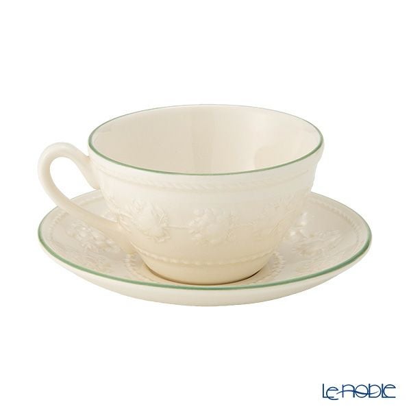 ウェッジウッド（Wedgwood） フェスティビティ ティーカップ＆ソーサー 160ml（ラズベリー）