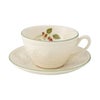 ウェッジウッド（Wedgwood） フェスティビティ ティーカップ＆ソーサー 160ml（ラズベリー）