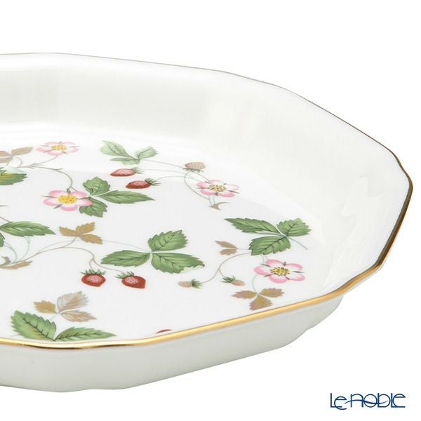 ウェッジウッド（Wedgwood） ワイルドストロベリー オクタゴナルディッシュ S 18cm