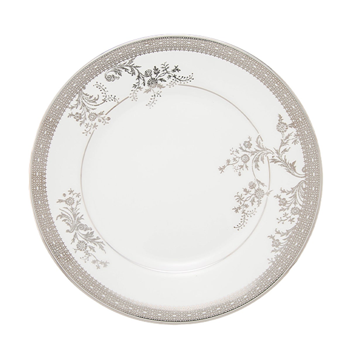 ウェッジウッド（Wedgwood） ヴェラ・ウォン ヴェラレース プラチナ プレート 20cm（アクセント）