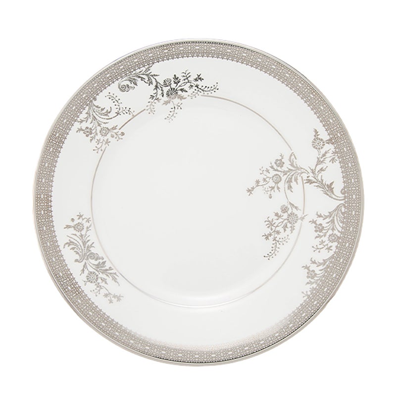 ウェッジウッド（Wedgwood） ヴェラ・ウォン ヴェラレース プラチナ プレート 20cm（アクセント）