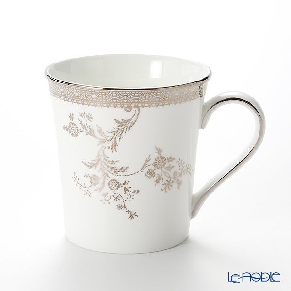 ウェッジウッド（Wedgwood） ヴェラ・ウォン ヴェラレース プラチナ マグカップ 300ml