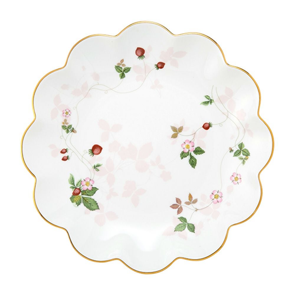 未使用 ＷEDGWOOD ワイルドストロベリー ペタルトレイ プレート 皿 ウェッジウッド 箱付き 札幌市 白石区 東札幌 ウェッジウッドWEDGWOOD ワイルドストロベリーアーカイブ 20センチ