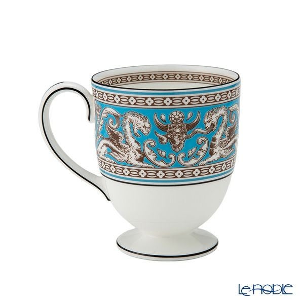 ウェッジウッド（Wedgwood） フロレンティーン ターコイズ マグカップ（リー）