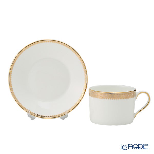 ウェッジウッド（Wedgwood） ヴェラ・ウォン ヴェラレース ゴールド ティーカップ＆ソーサー