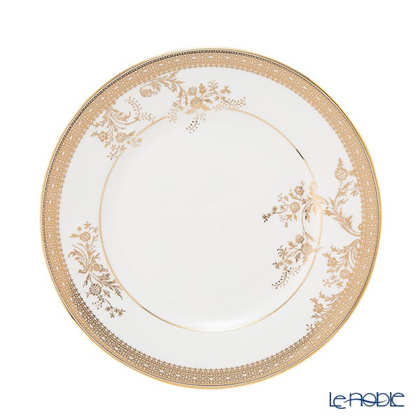 ウェッジウッド（Wedgwood） ヴェラ・ウォン ヴェラレース ゴールド プレート 20cm（アクセント）