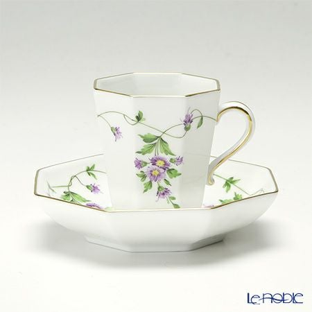 ヘレンド イモラ IA 04307-0-00 モカカップ＆ソーサー（オクタゴナル）