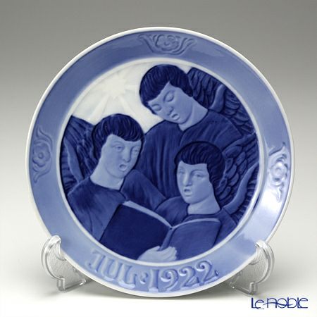 ロイヤルコペンハーゲン イヤープレート 1922年 三人の歌う天使 18cm