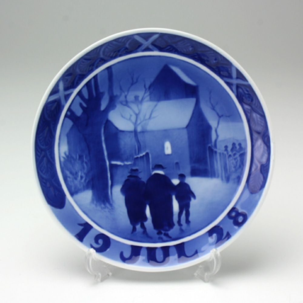 ロイヤルコペンハーゲン（Royal Copenhagen） イヤープレート 1928年