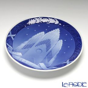 ロイヤルコペンハーゲン（Royal Copenhagen） イヤープレート 1929年／昭和4年 「コペンハーゲンのグルンビック教会」
