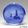 ロイヤルコペンハーゲン（Royal Copenhagen） イヤープレート 1930年／昭和5年 「漁船」
