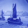 ロイヤルコペンハーゲン（Royal Copenhagen） イヤープレート 1930年／昭和5年 「漁船」