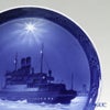 ロイヤルコペンハーゲン（Royal Copenhagen） イヤープレート 1933年／昭和8年 「大バルトを渡るフェリー」