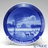 ロイヤルコペンハーゲン（Royal Copenhagen） イヤープレート 1934年／昭和9年 「一軒家」