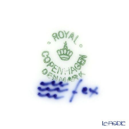 ロイヤルコペンハーゲン（Royal Copenhagen） イヤープレート 1935年／昭和10年 「クロンボー城沖の漁船」