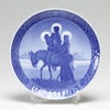 ロイヤルコペンハーゲン（Royal Copenhagen） イヤープレート 1943年／昭和18年 「エジプトへはばたく聖家族」