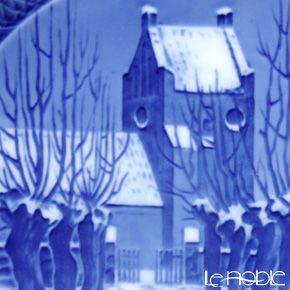 ロイヤルコペンハーゲン（Royal Copenhagen） イヤープレート 1946年／昭和21年 「村の教会」