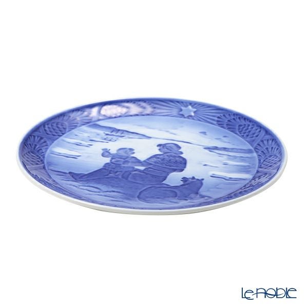 ロイヤルコペンハーゲン（Royal Copenhagen） イヤープレート 1958年／昭和33年 「グリーンランドの陽射し」