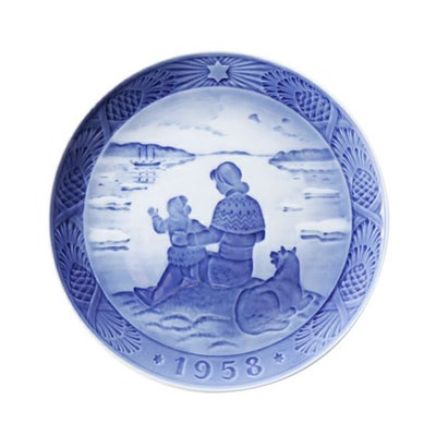 ロイヤルコペンハーゲン（Royal Copenhagen） イヤープレート 1962年 
