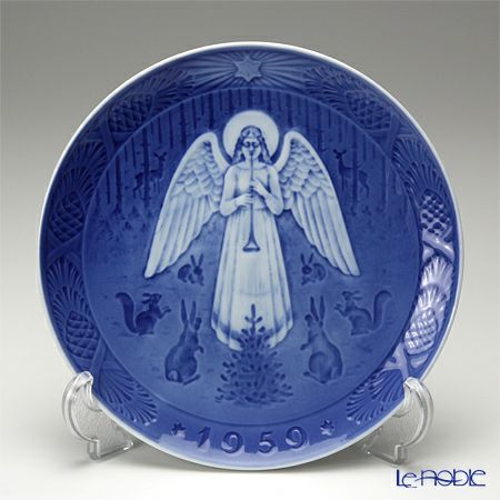 ロイヤルコペンハーゲン（Royal Copenhagen） イヤープレート 1959年／昭和34年 「クリスマスの夜」