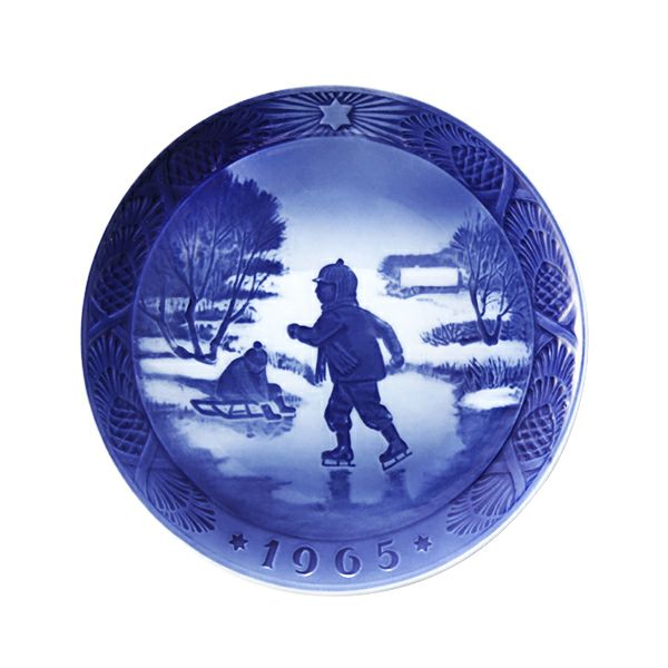ロイヤルコペンハーゲン（Royal Copenhagen） イヤープレート 1965年