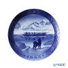 ロイヤルコペンハーゲン（Royal Copenhagen） イヤープレート 1968年／昭和43年 「最後のエスキモーボート」