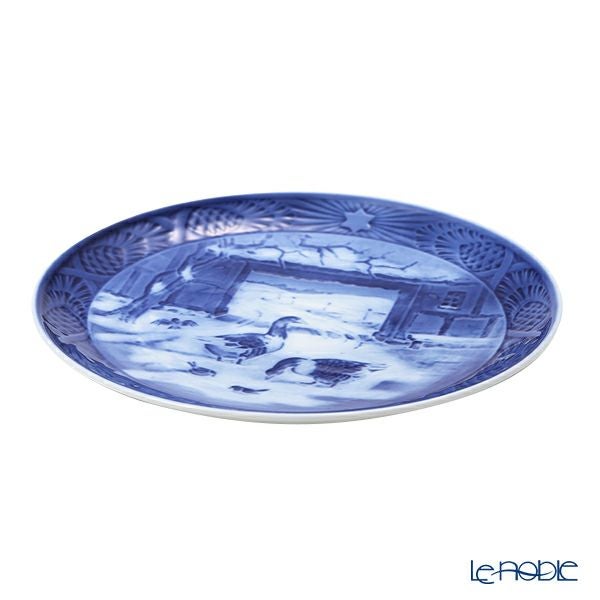 ロイヤルコペンハーゲン（Royal Copenhagen） イヤープレート 1969年／昭和44年 「古い農家の庭」