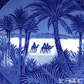 ロイヤルコペンハーゲン（Royal Copenhagen） イヤープレート 1972年／昭和47年 「砂漠にて」