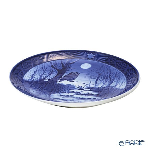 ロイヤルコペンハーゲン（Royal Copenhagen） イヤープレート 1974年／昭和49年 「冬の夕暮れ」